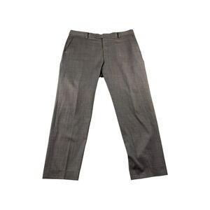 Jos A Bank Mens Wool Blend Dress Pants Charcoal Gray 38 Waist